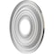 Ekena Millwork Cole PVC Medallion (Canopies up to 4 1/4"), 13"OD x 3 1/2"ID x 3/4"P, Universal Metallic Rustic Mist CMP13COERU - alternate 5